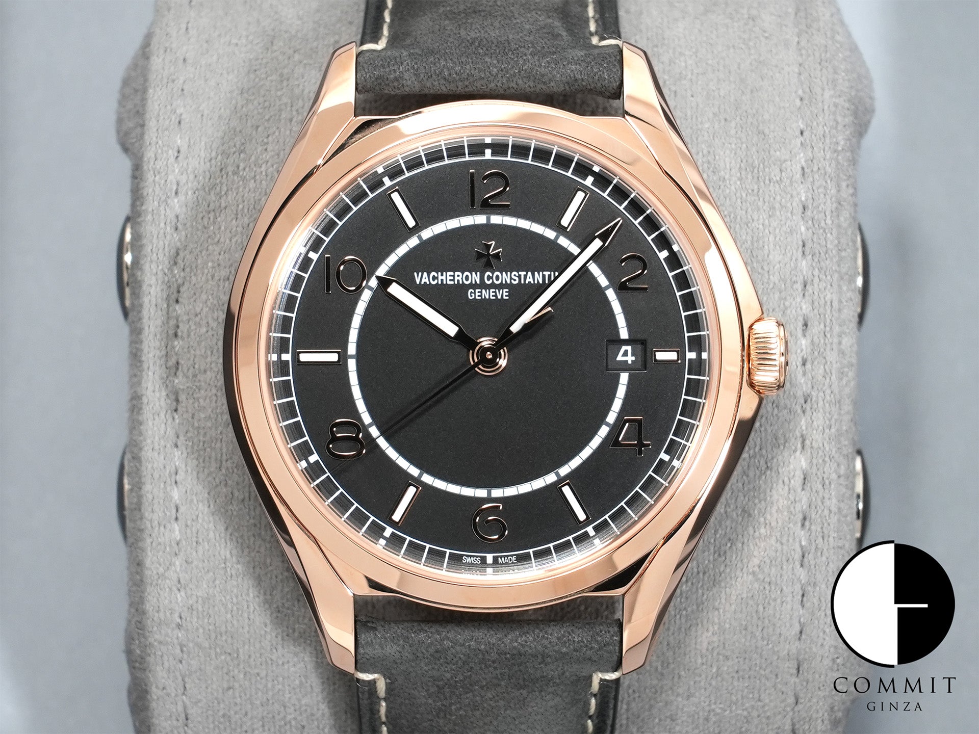 Vacheron Constantin Fiftysix Automatic Ref. 4600E/000R-H101 Pink Gold Black Dial Unused uufric7q
