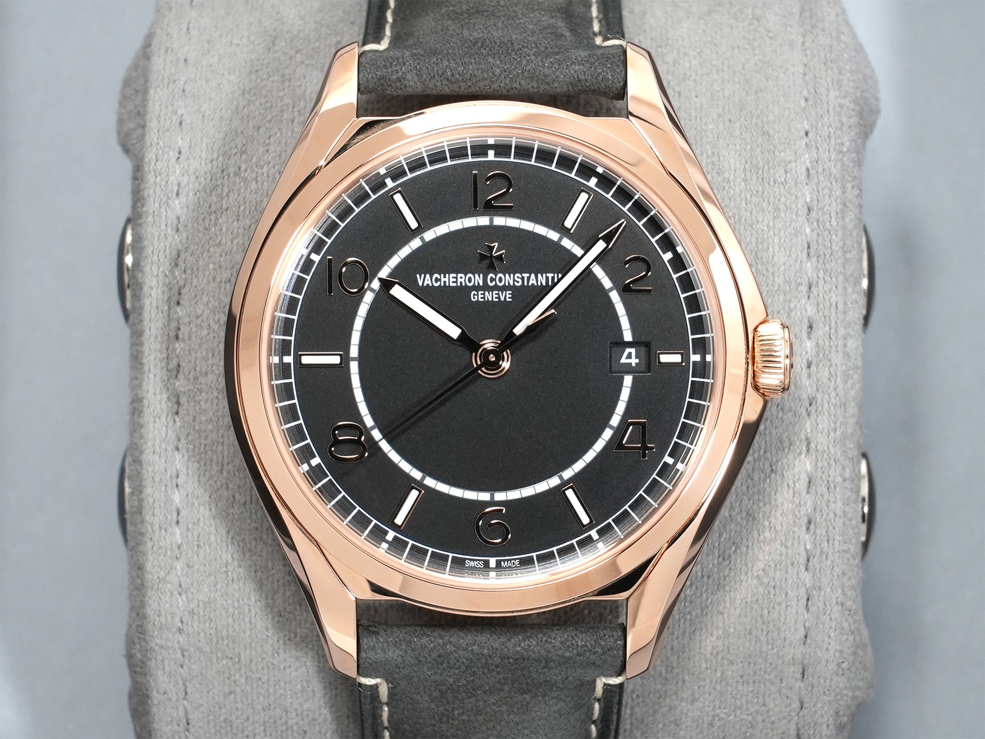 Vacheron Constantin Fiftysix Automatic Ref. 4600E/000R-H101 Pink Gold Black Dial Unused uufric7q