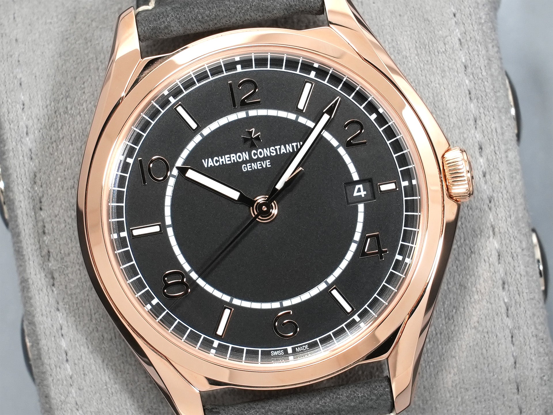 Vacheron Constantin Fiftysix Automatic Ref. 4600E/000R-H101 Pink Gold Black Dial Unused uufric7q