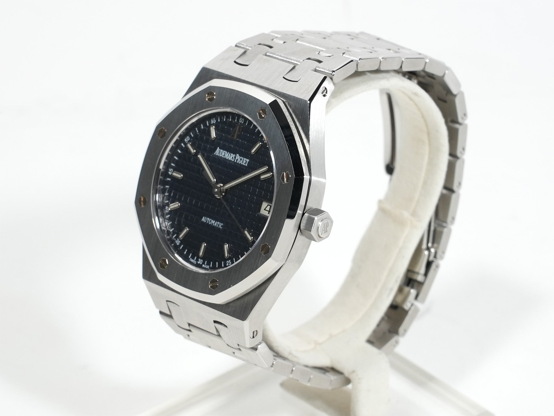Audemars Piguet Royal Oak Ref. 14790ST.OO.0789ST.09 Stainless Steel Dark Blue Dial Excellent Condition jinrcer5