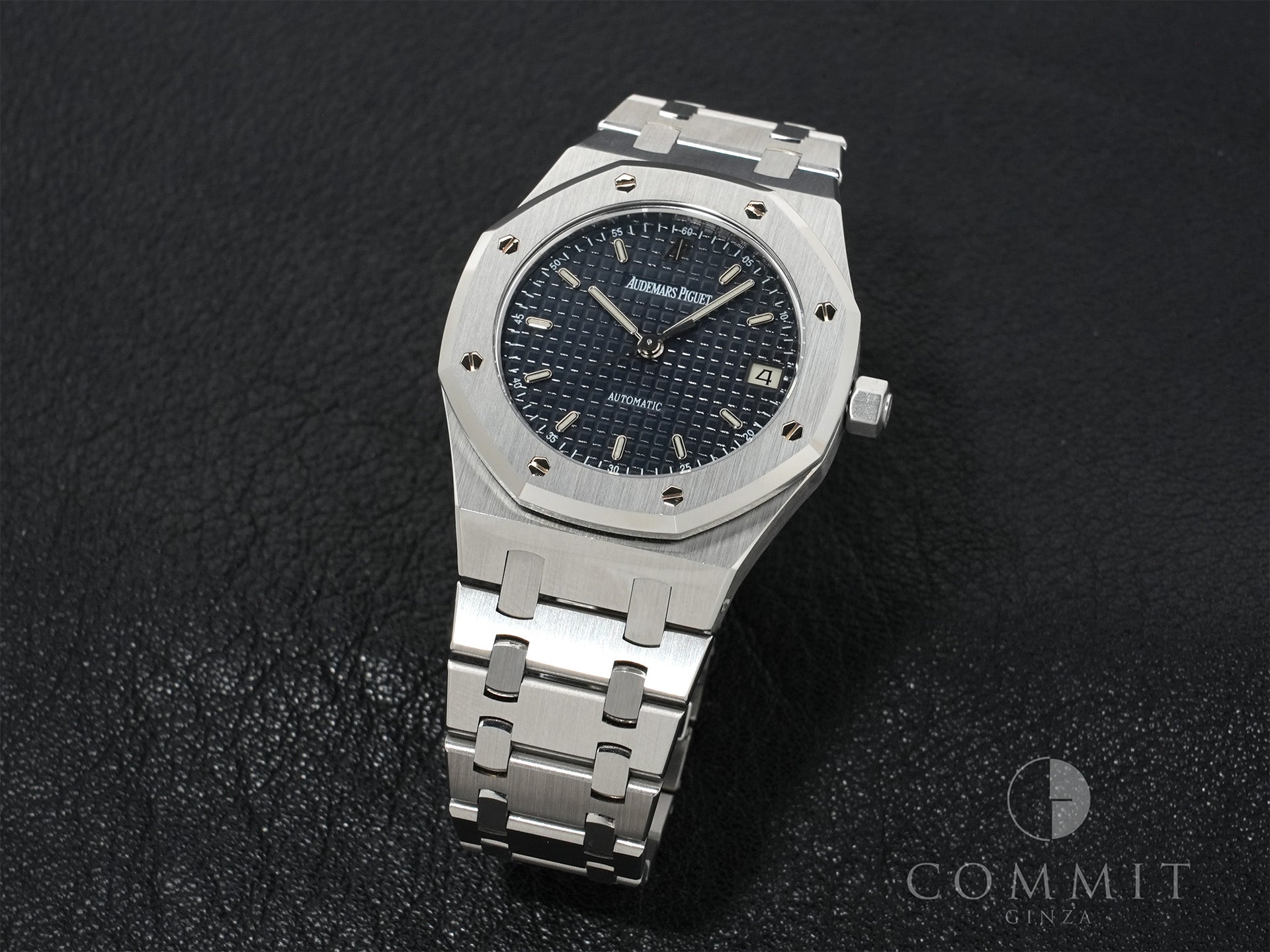 Audemars Piguet Royal Oak Ref. 14790ST.OO.0789ST.09 Stainless Steel Dark Blue Dial Excellent Condition jinrcer5
