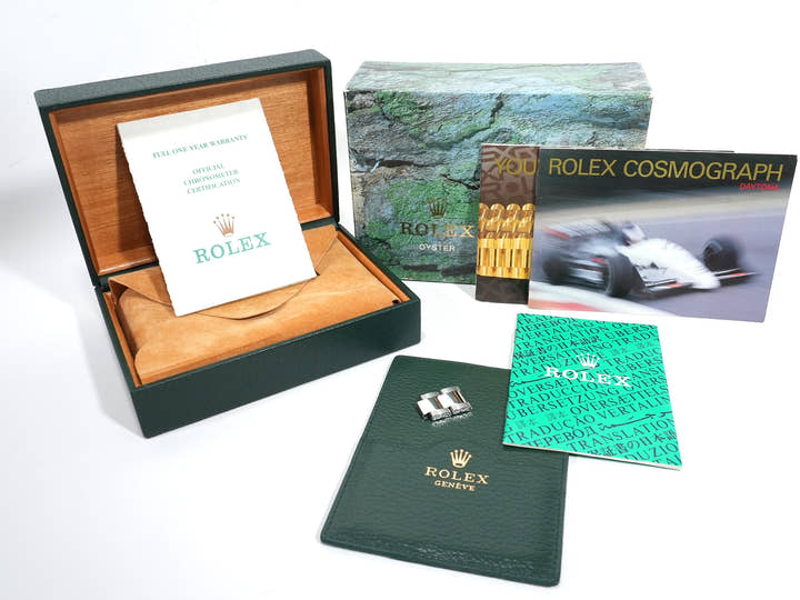 Rolex Daytona El Primero Ref. 16520 Stainless Steel Black Dial Excellent Condition m4x3i8r6