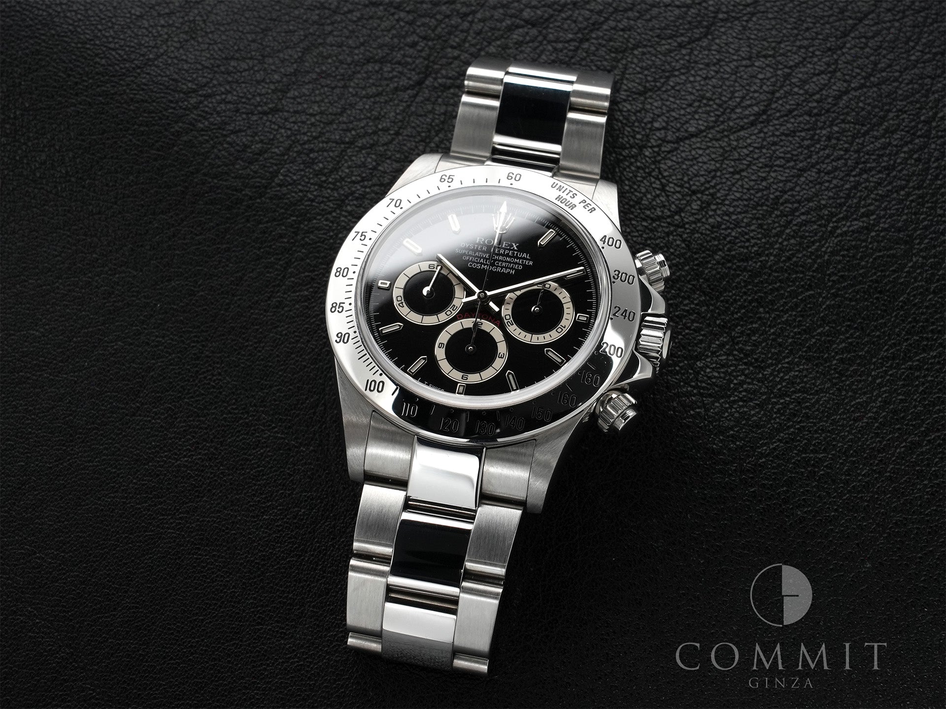 Rolex Daytona El Primero Ref. 16520 Stainless Steel Black Dial Excellent Condition m4x3i8r6