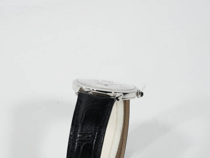 Cartier Ronde Louis Cartier LM Ref.W1528051 Platinum Silver Dial Pre-owned 2k44kxye