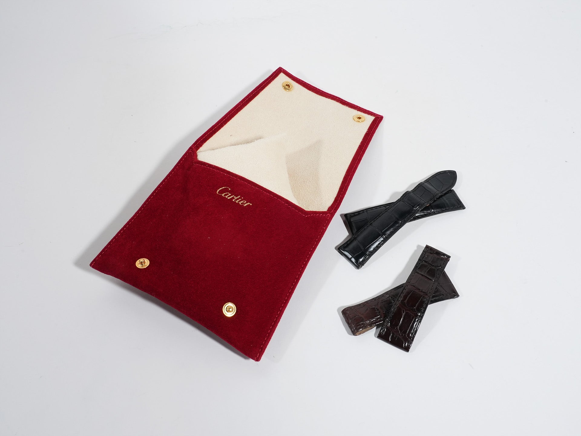 Cartier Tank Chinoise LM Ref.W1542451 Pink Gold Silver Dial Pre-owned ee2f37po