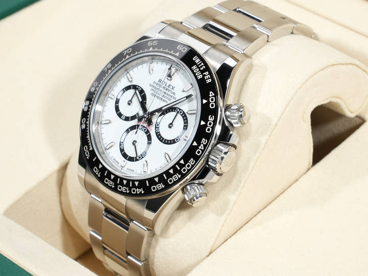 ロレックス デイトナ Ref.126500LN ステンレススチール ホワイト文字盤 中古 o622vm96