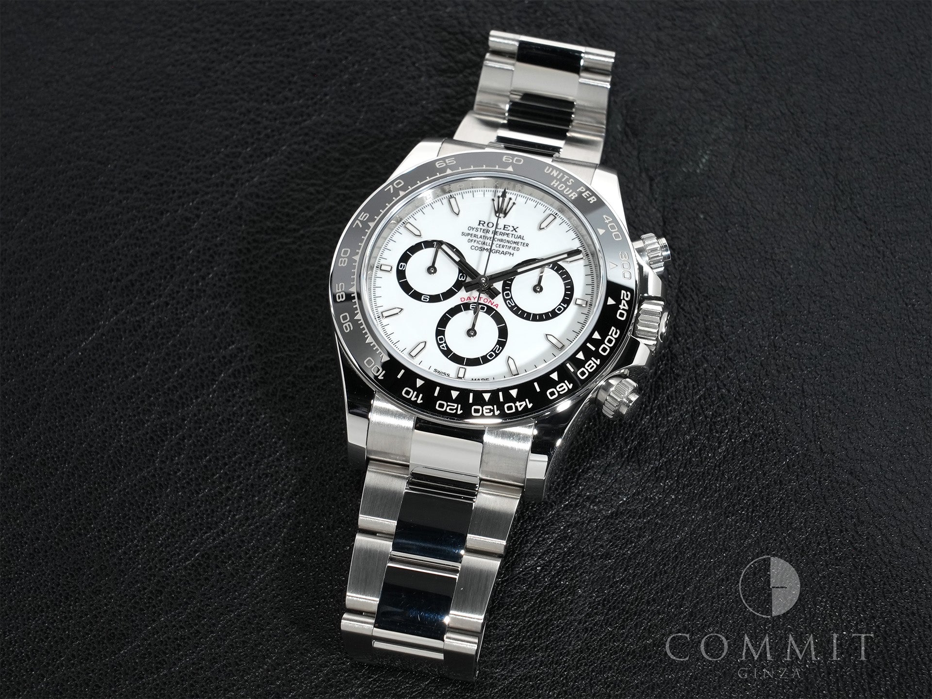 ロレックス デイトナ Ref.126500LN ステンレススチール ホワイト文字盤 中古 o622vm96