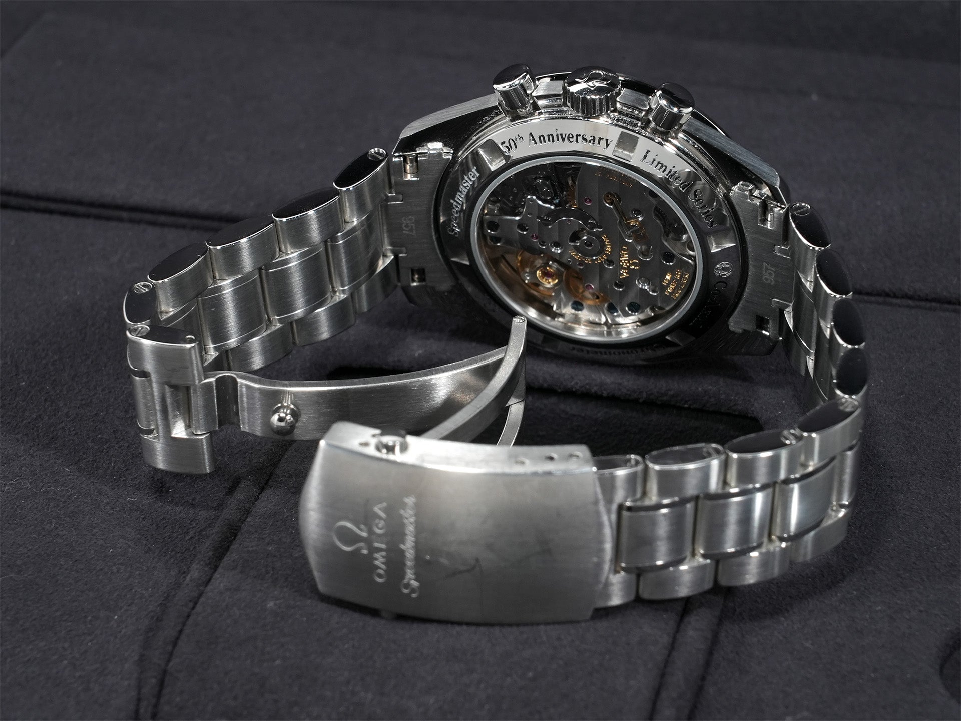 Omega Speedmaster Professional, Limited Edition of 1,957 pieces, Ref. 311.33.42.50.01.001, Stainless Steel, Black Dial, Pre-owned, N98W5VR2