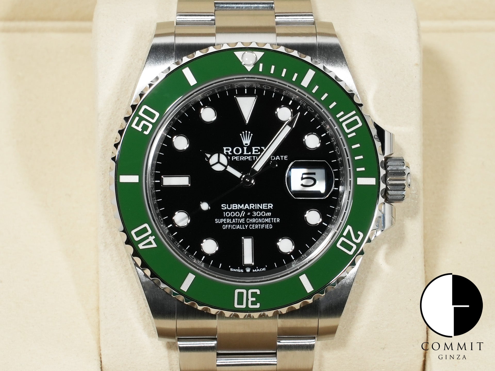 ロレックス サブマリーナー デイト Ref.126610LV ステンレススチール ブラック文字盤 未使用 tpgby8yp