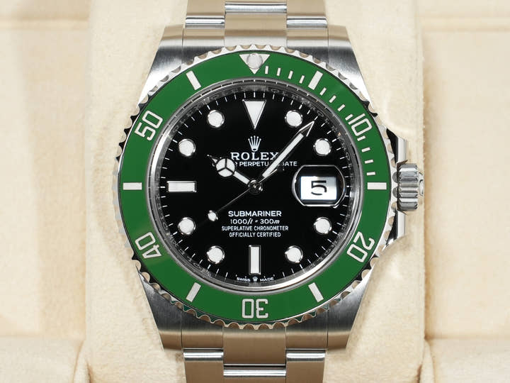 ロレックス サブマリーナー デイト Ref.126610LV ステンレススチール ブラック文字盤 未使用 dut2sscb