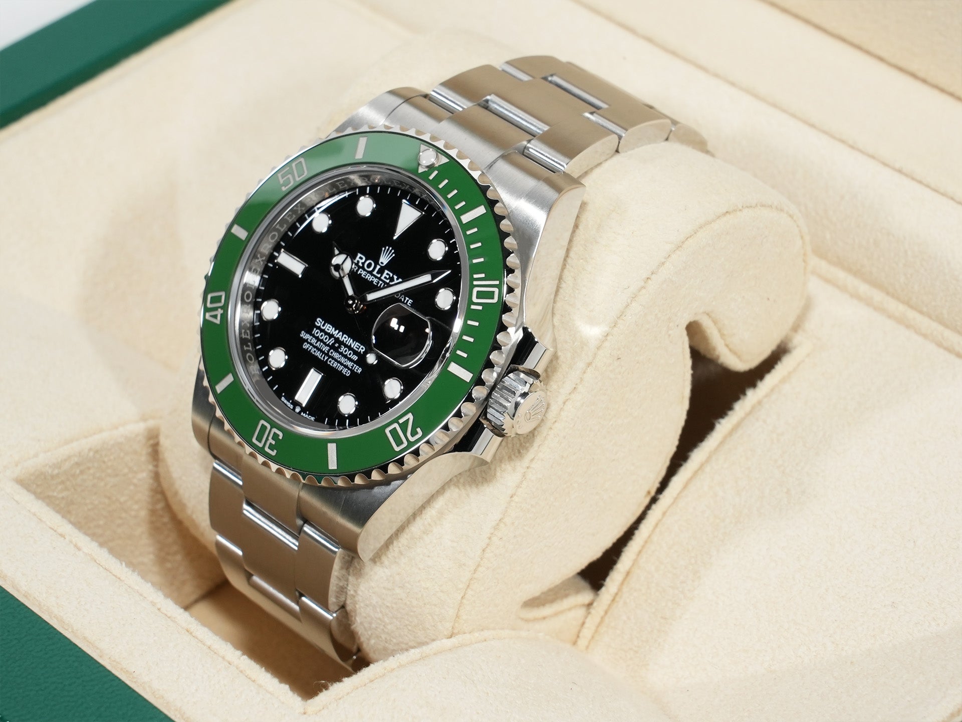 ロレックス サブマリーナー デイト Ref.126610LV ステンレススチール ブラック文字盤 未使用 dut2sscb