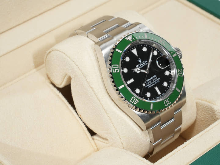 ロレックス サブマリーナー デイト Ref.126610LV ステンレススチール ブラック文字盤 未使用 dut2sscb