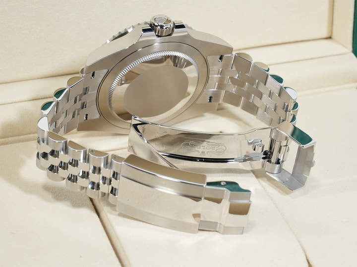 Rolex GMT-Master II Ref. 126720VTNR Stainless Steel Black Dial Jubilee Bracelet Unused 4pwgg95a