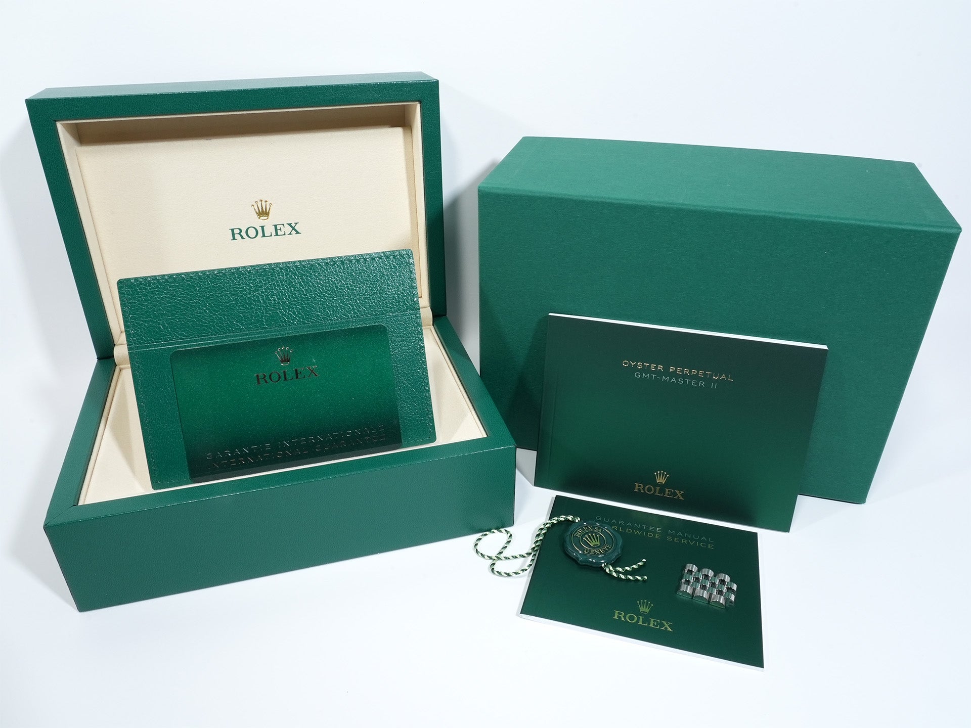 Rolex GMT-Master II Ref. 126720VTNR Stainless Steel Black Dial Jubilee Bracelet Unused 4pwgg95a