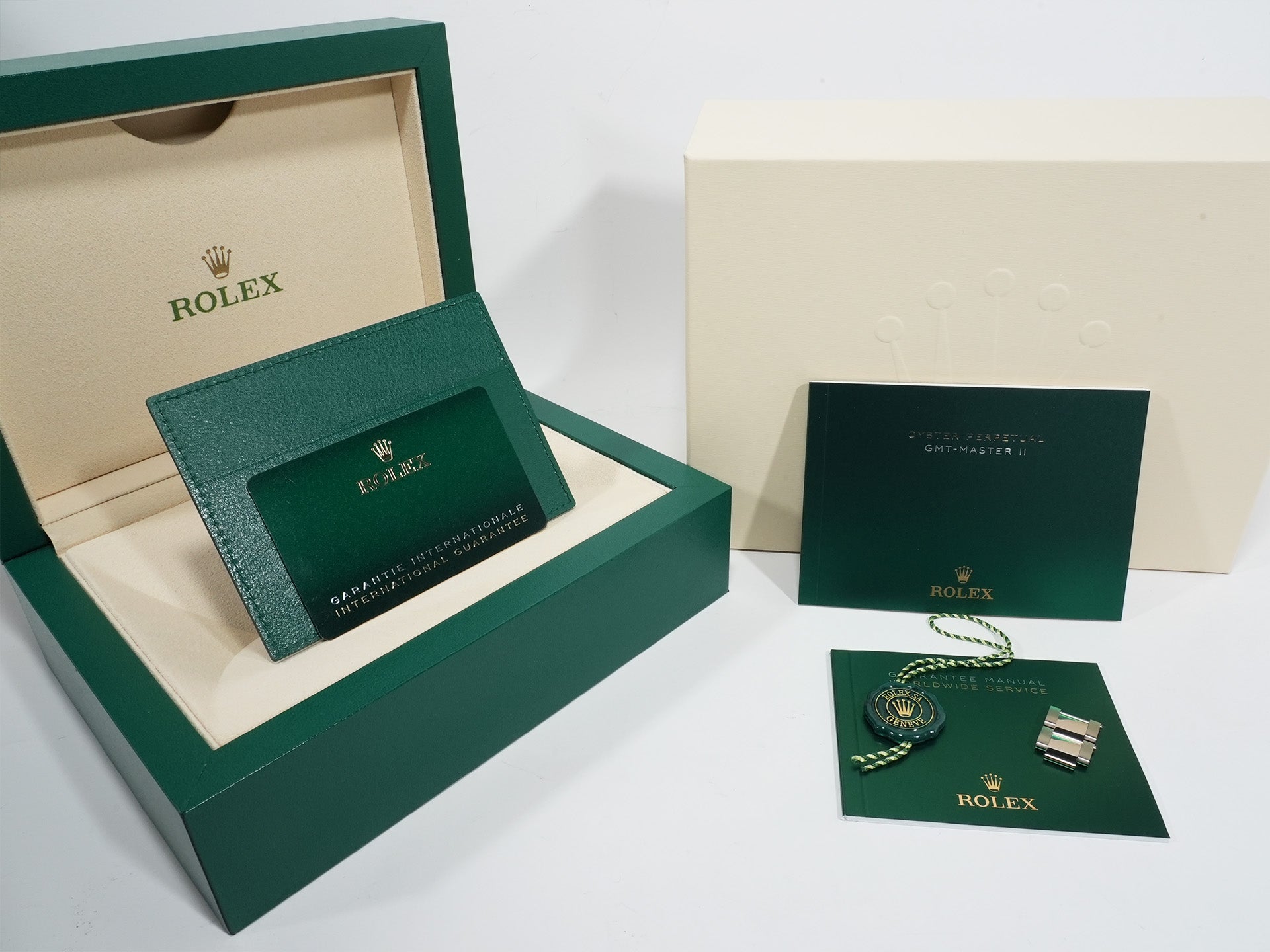 Rolex GMT-Master II Ref. 126719BLRO White Gold Midnight Blue Dial Oyster Bracelet Unused 8pe8uxd9