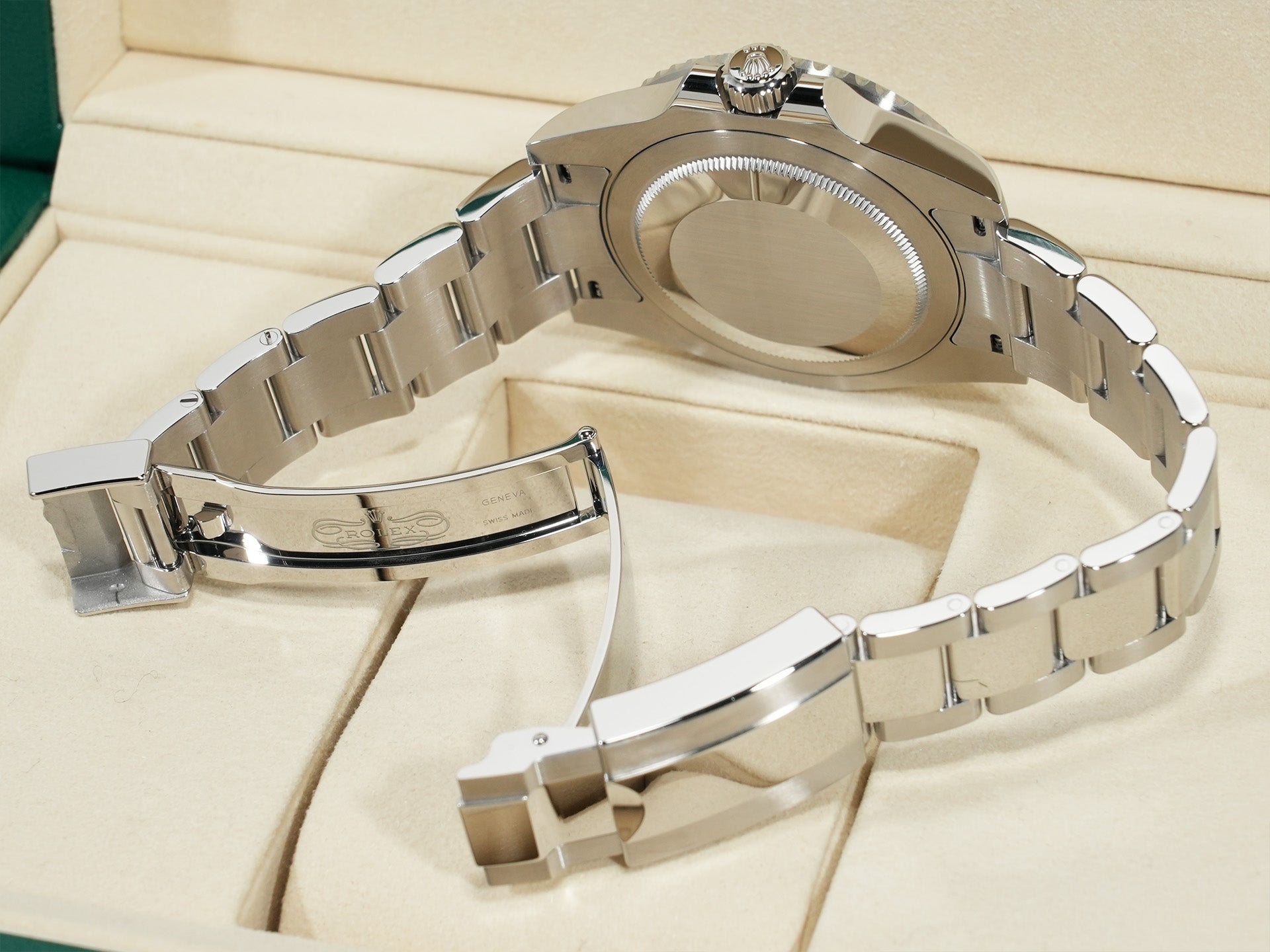 Rolex GMT-Master II Ref. 126710BLRO Stainless Steel Black Dial Oyster Bracelet Unused zvrg4dez