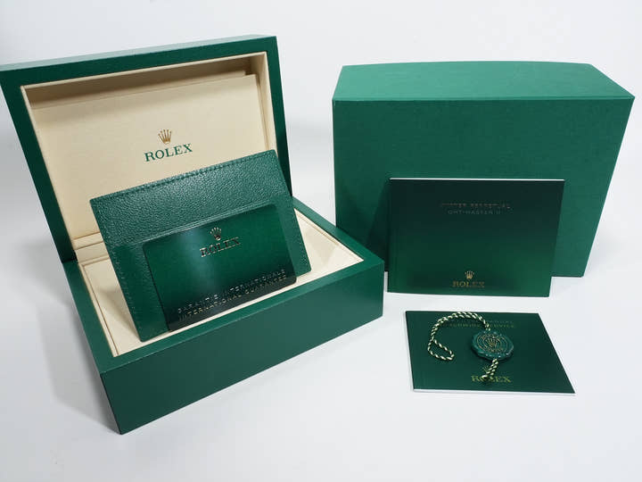 Rolex GMT-Master II Ref. 126710BLRO Stainless Steel Black Dial Oyster Bracelet Unused zvrg4dez