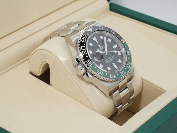 Rolex GMT-Master II Ref. 126720VTNR Stainless Steel Black Dial Oyster Bracelet Unused h3gtotso