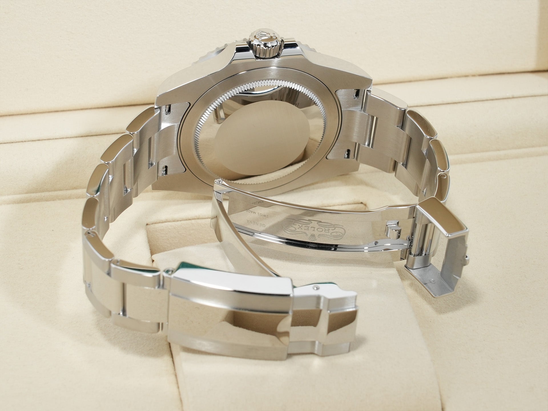 Rolex GMT-Master II Ref. 126720VTNR Stainless Steel Black Dial Oyster Bracelet Unused h3gtotso