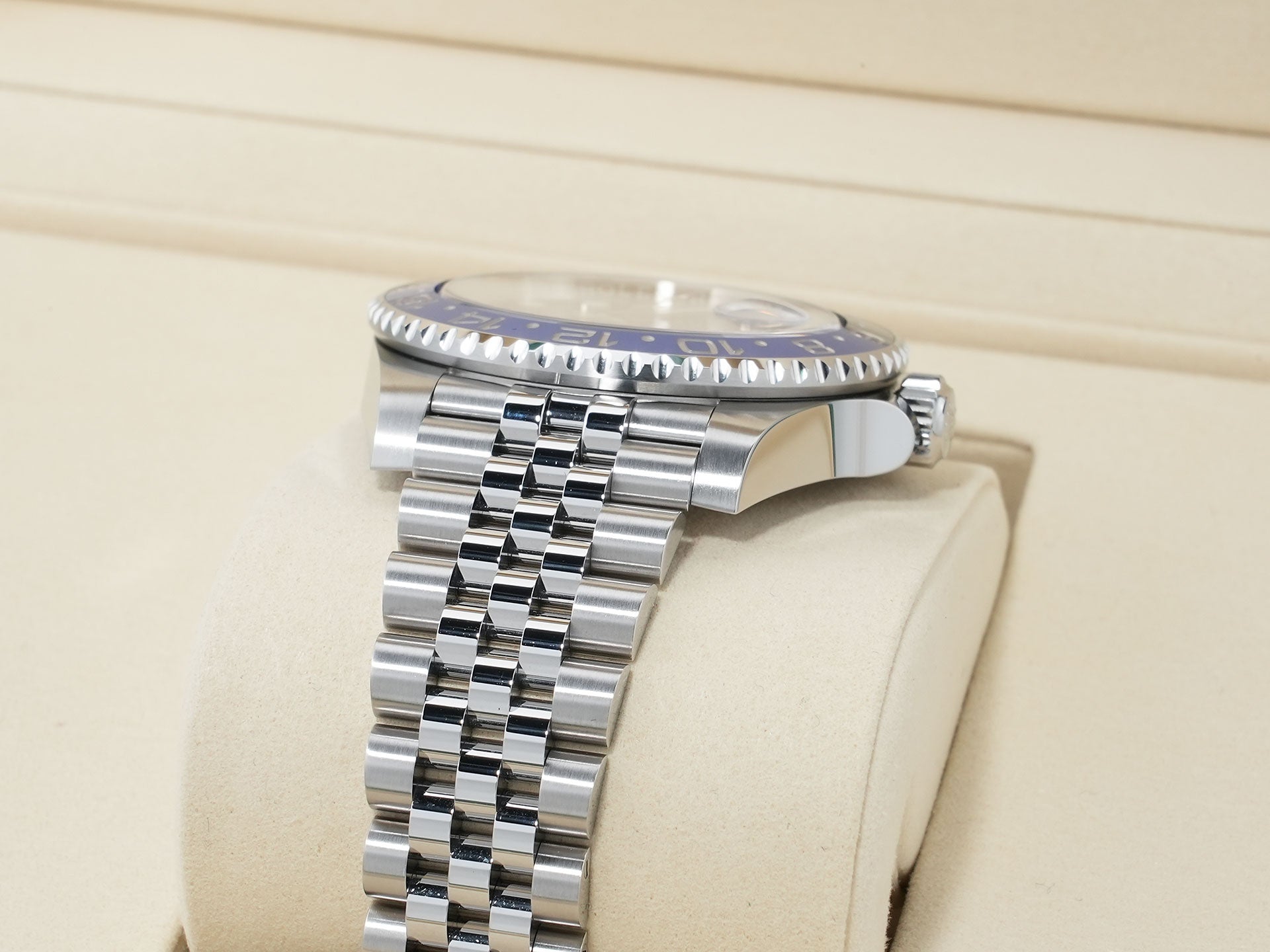 Rolex GMT-Master II Ref. 126710BLNR Stainless Steel Black Dial Jubilee Bracelet Excellent Condition 23crf892