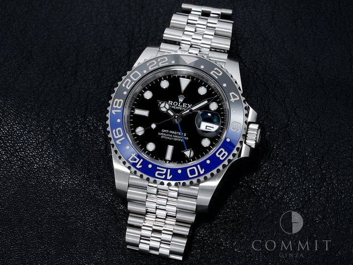 Rolex GMT-Master II Ref. 126710BLNR Stainless Steel Black Dial Jubilee Bracelet Excellent Condition 23crf892