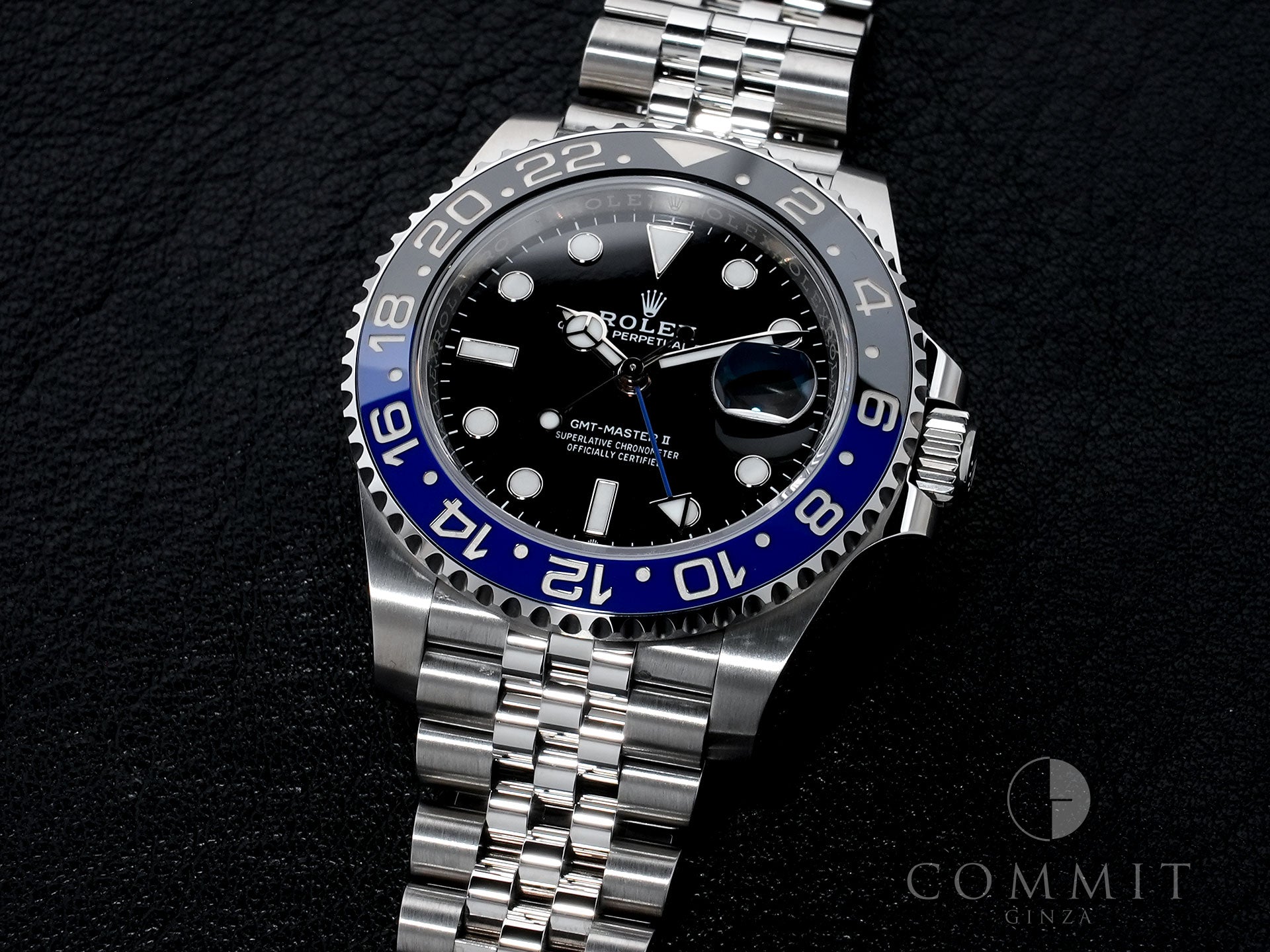 Rolex GMT-Master II Ref. 126710BLNR Stainless Steel with Black Dial and Jubilee Bracelet, Excellent Condition (ymp8pznp)