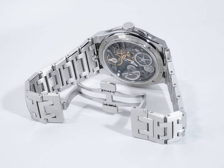 チャペック アンタークティック パサージュ ドゥ ドレーク Ref.- ステンレススチール ディープブルー文字盤 美品 oxphfojt