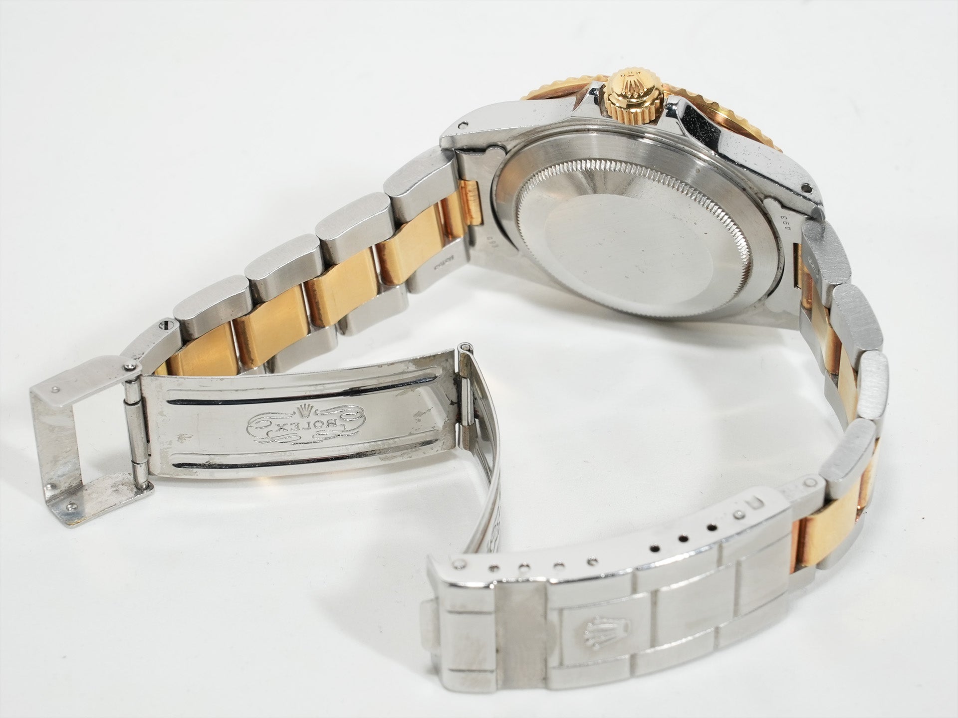 ロレックス サブマリーナー デイト Ref.16803 ステンレススチール/イエローゴールド ブラック文字盤 中古 gnk64c6t