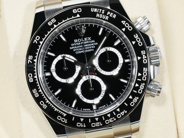 ロレックス デイトナ Ref.126500LN ステンレススチール ブラック文字盤 未使用 chwyeiof