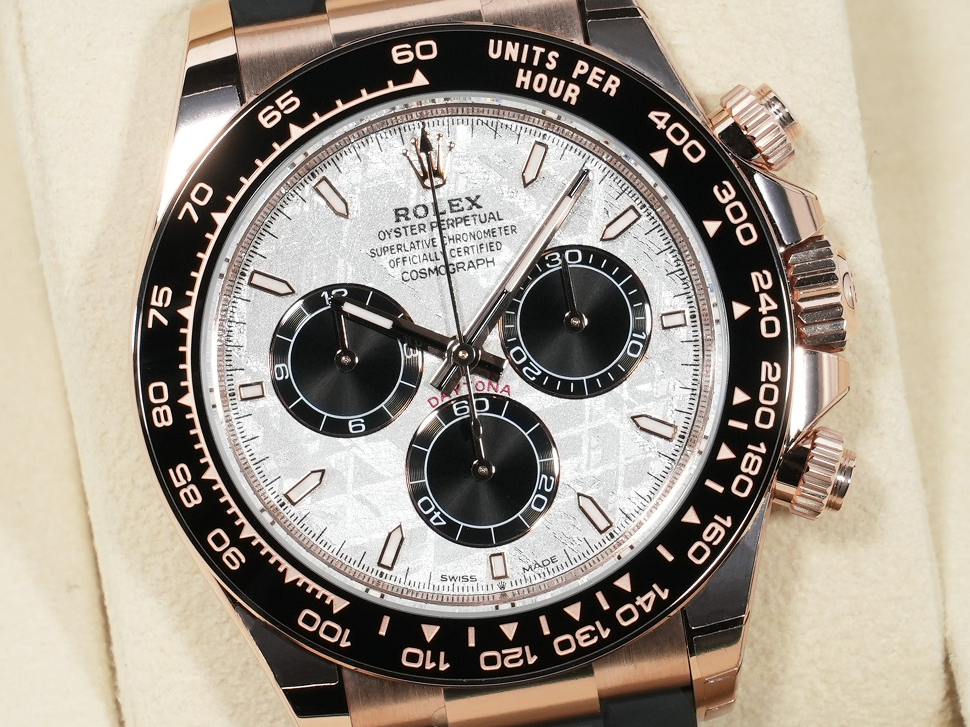 ロレックス デイトナ Ref.126515LN エバーローズゴールド メテオライト文字盤 未使用 v6esoige