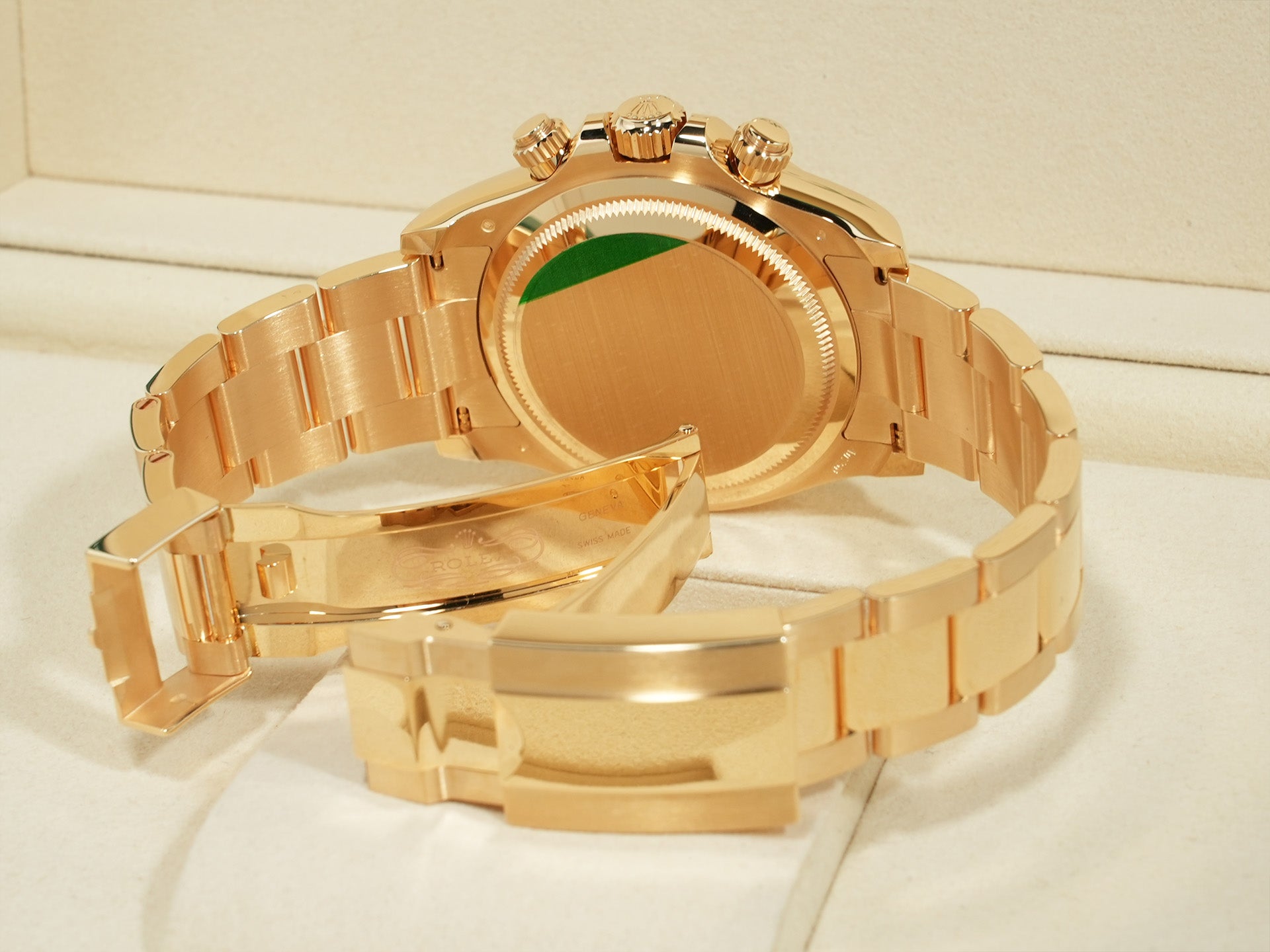 ロレックス デイトナ Ref.126508 イエローゴールド グリーン文字盤 未使用 9324a4yd