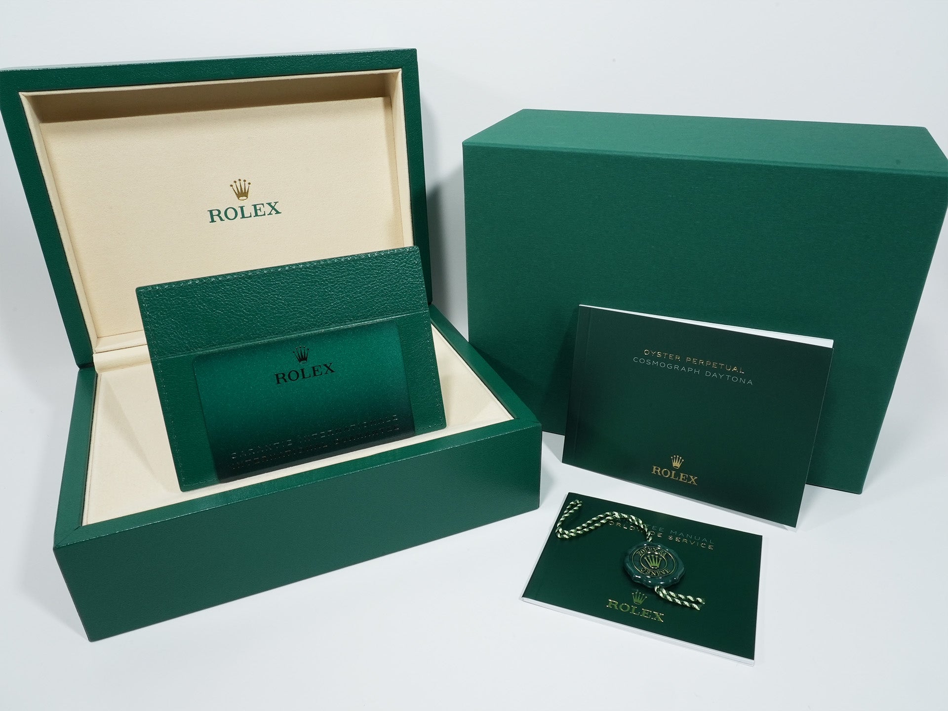 ロレックス デイトナ Ref.126508 イエローゴールド グリーン文字盤 未使用 9324a4yd