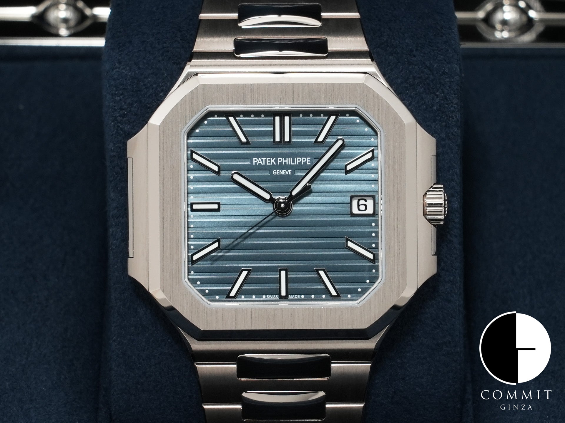 Patek Philippe Cubitus Ref. 7128/1G-001 White Gold Blue-Gray Dial Unused zgjqxrr4