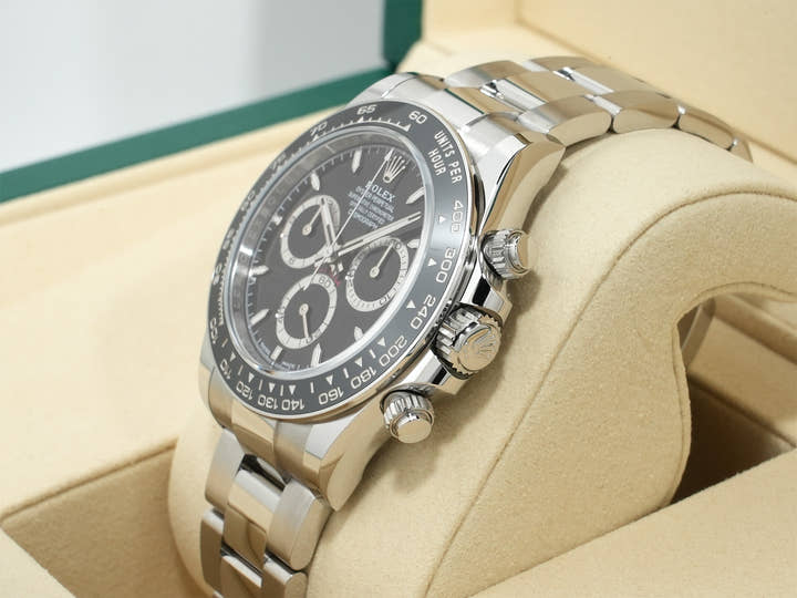 Rolex Daytona Ref. 126500LN Stainless Steel Black Dial Unused wnw7kvkz