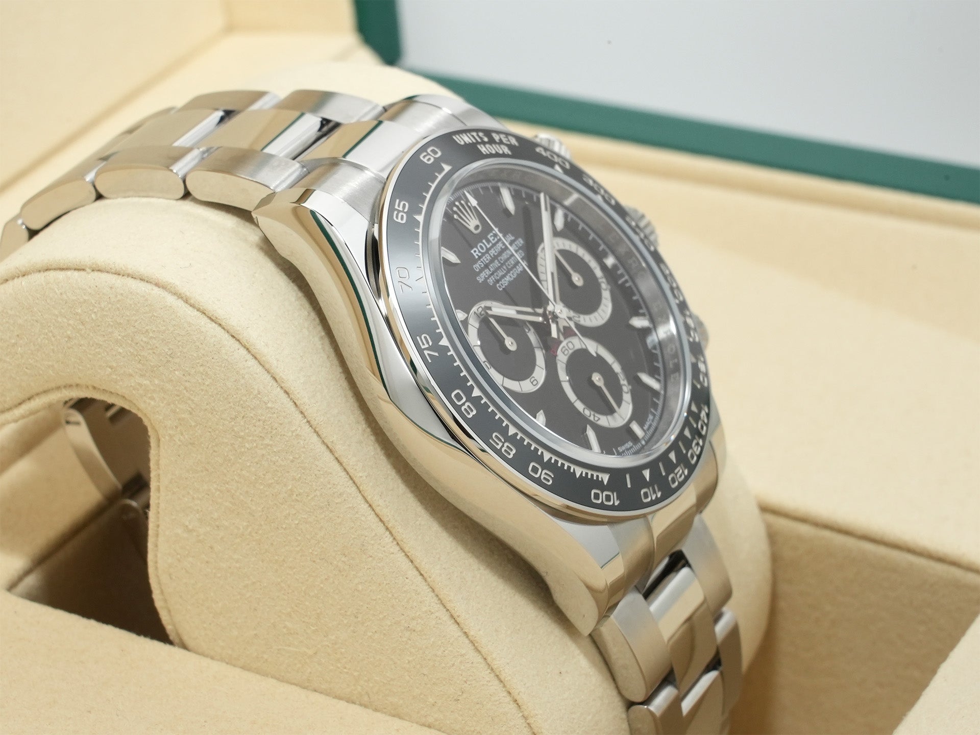 Rolex Daytona Ref. 126500LN Stainless Steel Black Dial Unused wnw7kvkz