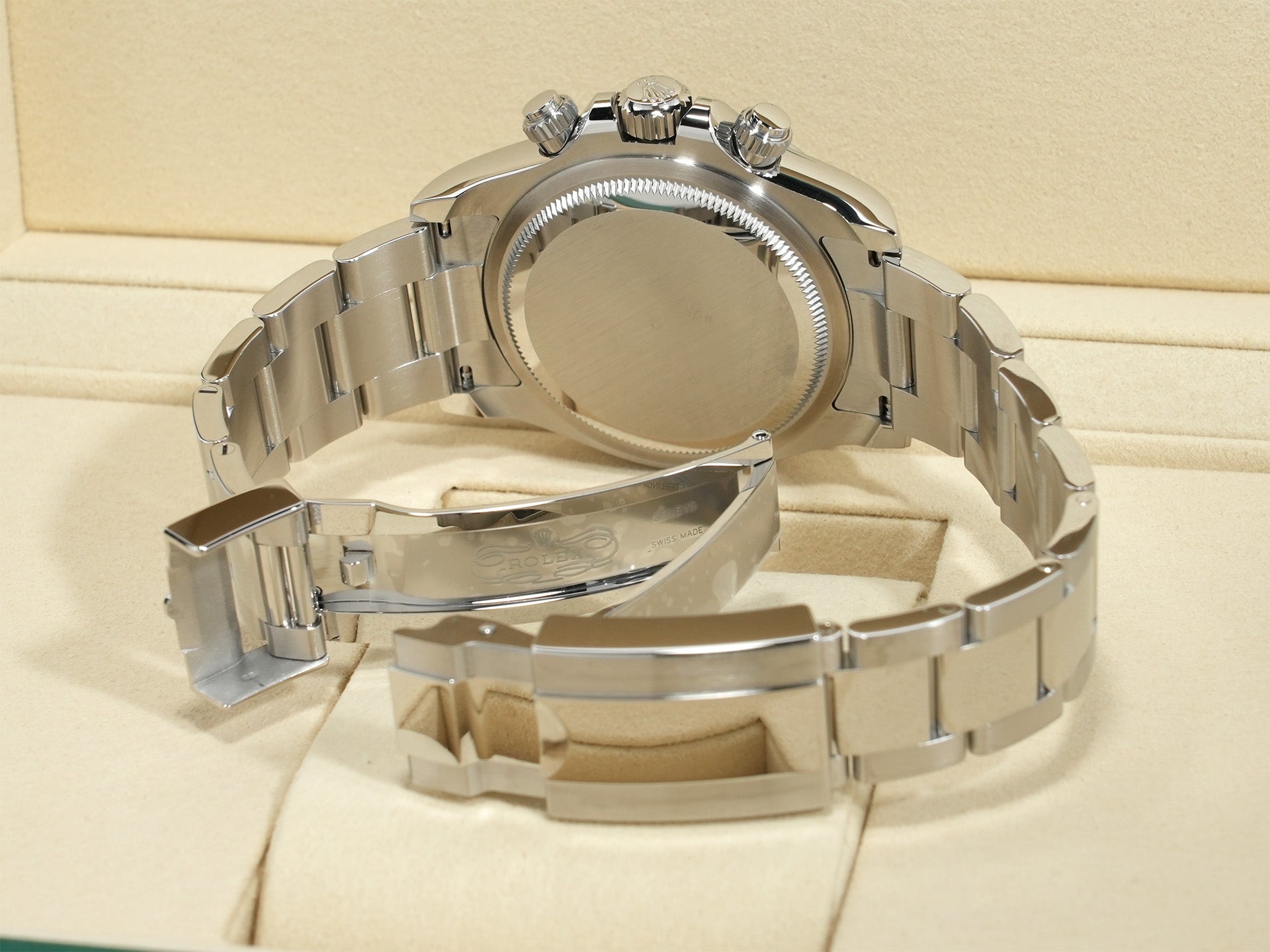 Rolex Daytona Ref. 126500LN Stainless Steel Black Dial Unused wnw7kvkz