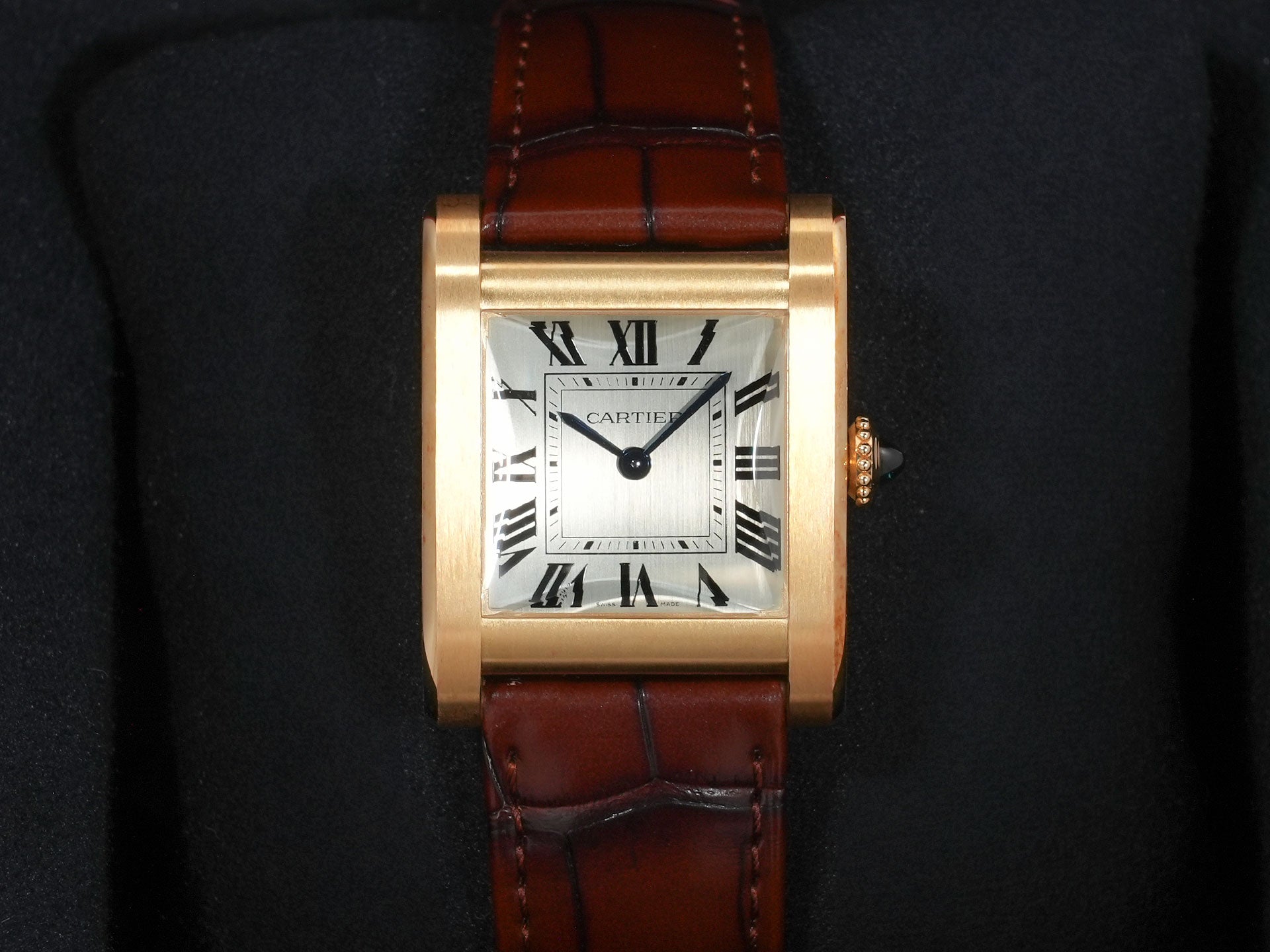 カルティエ タンク ノルマル Ref.WGTA0108 イエローゴールド シルバー文字盤 未使用 cvfi6kq5