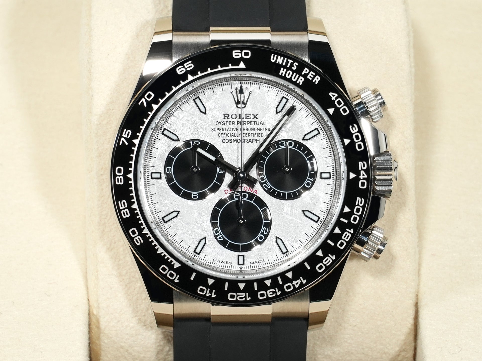 ロレックス デイトナ Ref.126519LN ホワイトゴールド メテオライト文字盤 未使用 qy3fotqb