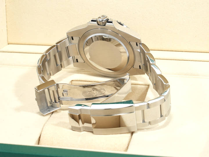 Rolex GMT-Master II Ref. 126710BLNR Stainless Steel Black Dial Oyster Bracelet Unused 24au95cx