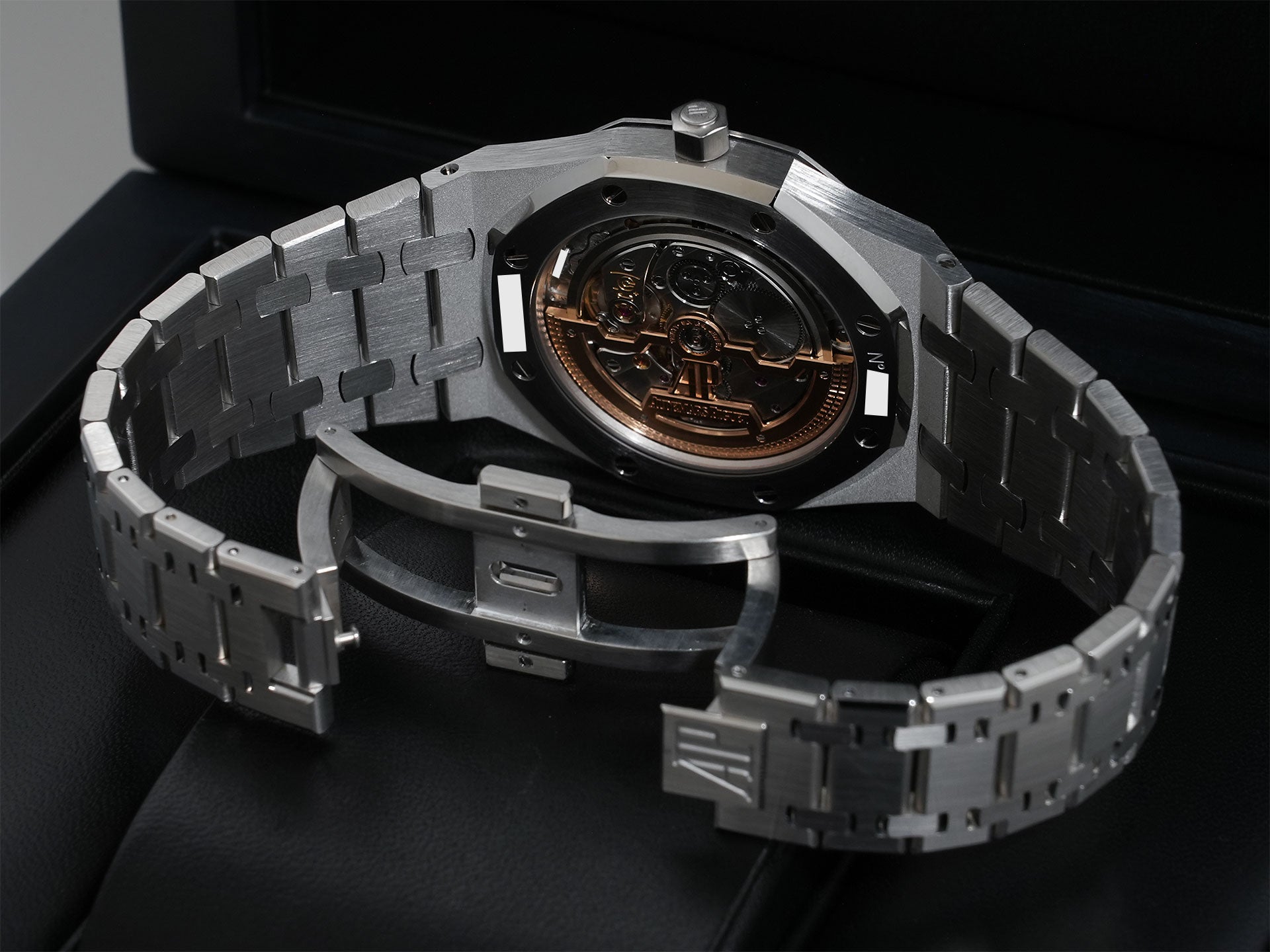 オーデマピゲ ロイヤルオーク ジャンボ エクストラ シン Ref.15202ST.OO.1240ST.01 ステンレススチール ブルー文字盤 極美品 e54twpmj