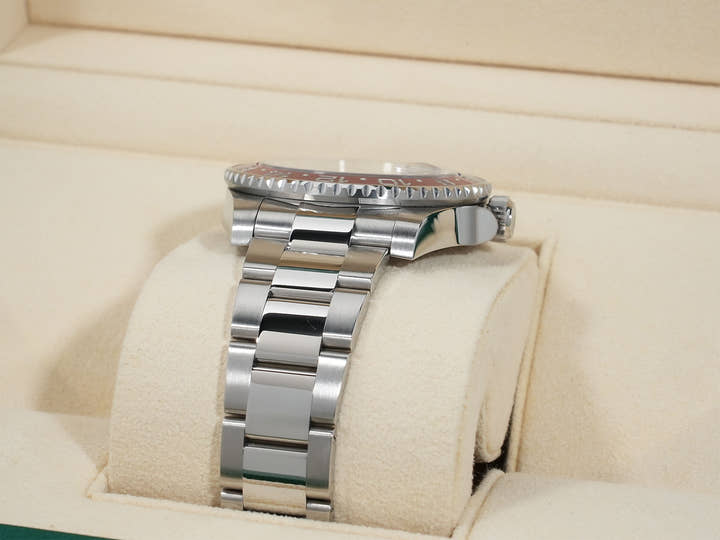 ロレックス GMTマスターII Ref.126710BLRO ステンレススチール ブラック文字盤 オイスターブレスレット 美品 ozhdza88