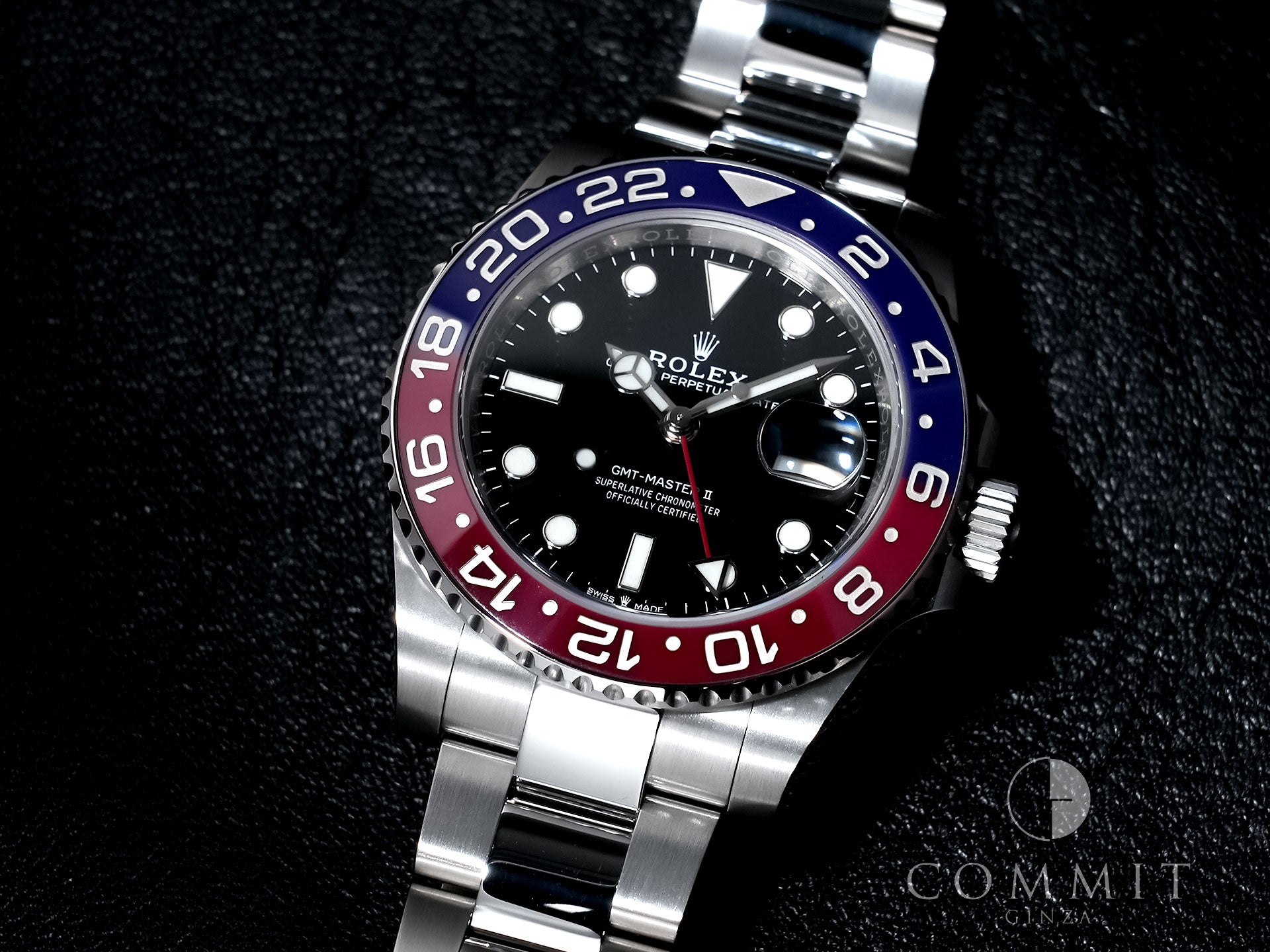 ロレックス GMTマスターII Ref.126710BLRO ステンレススチール ブラック文字盤 オイスターブレスレット 美品 ozhdza88