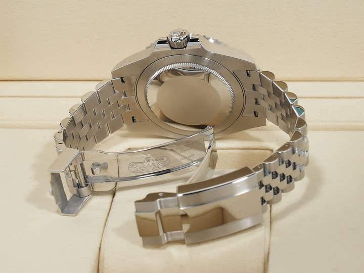 ロレックス GMTマスターII Ref.126710GRNR ステンレススチール ブラック文字盤 ジュビリーブレスレット 美品 ev37du55