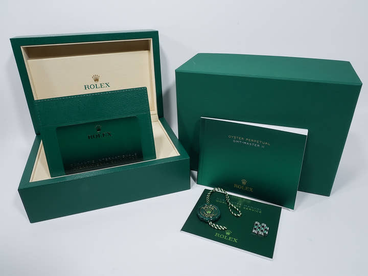 ロレックス GMTマスターII Ref.126710GRNR ステンレススチール ブラック文字盤 ジュビリーブレスレット 美品 ev37du55