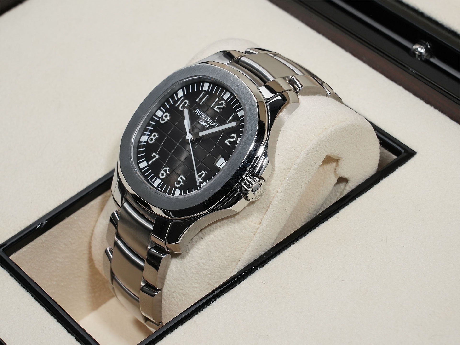 Patek Philippe Aquanaut Extra Large Ref. 5167/1A-001 Stainless Steel Black Dial Excellent Condition 948e85s4