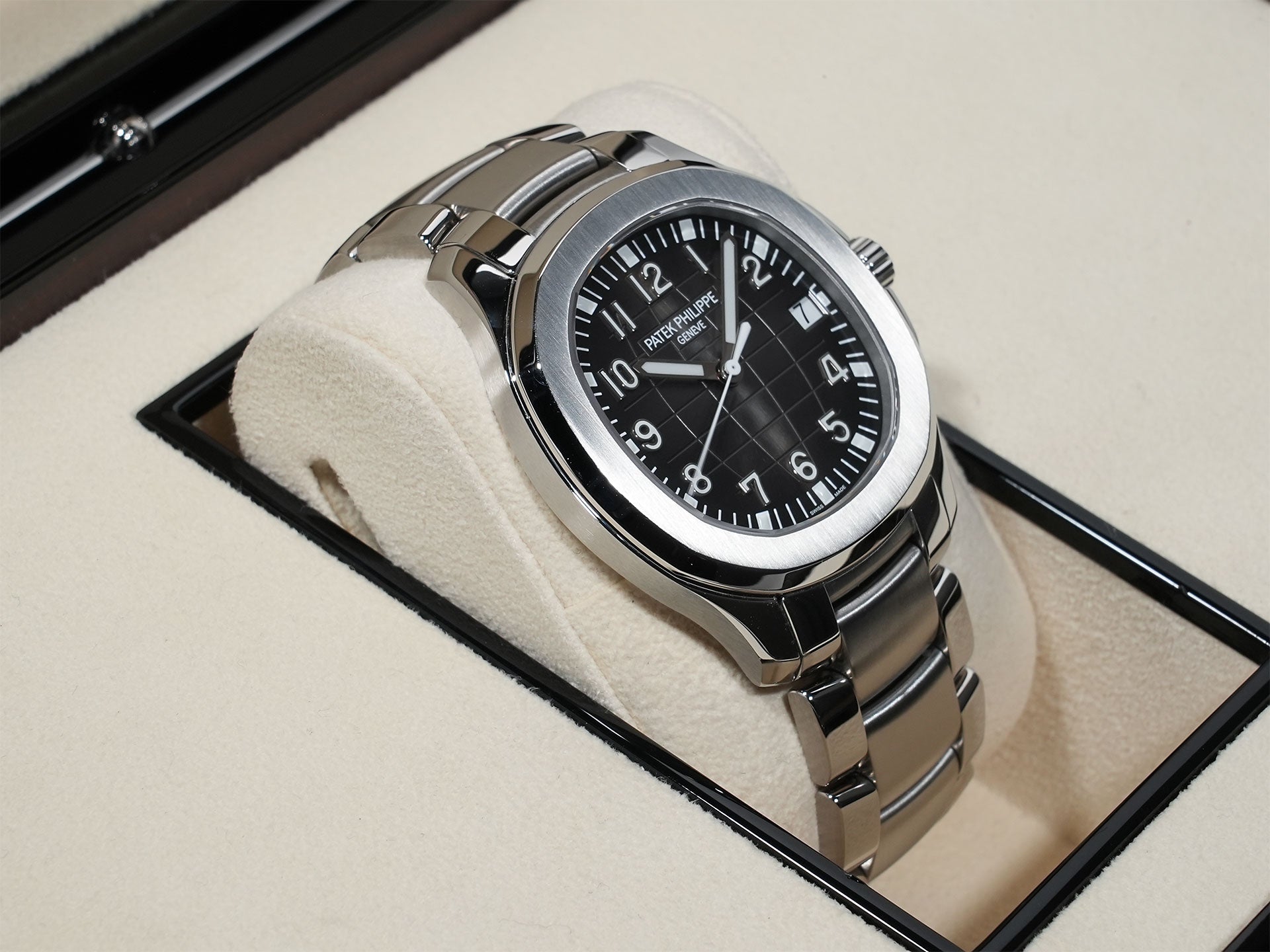 Patek Philippe Aquanaut Extra Large Ref. 5167/1A-001 Stainless Steel Black Dial Excellent Condition 948e85s4