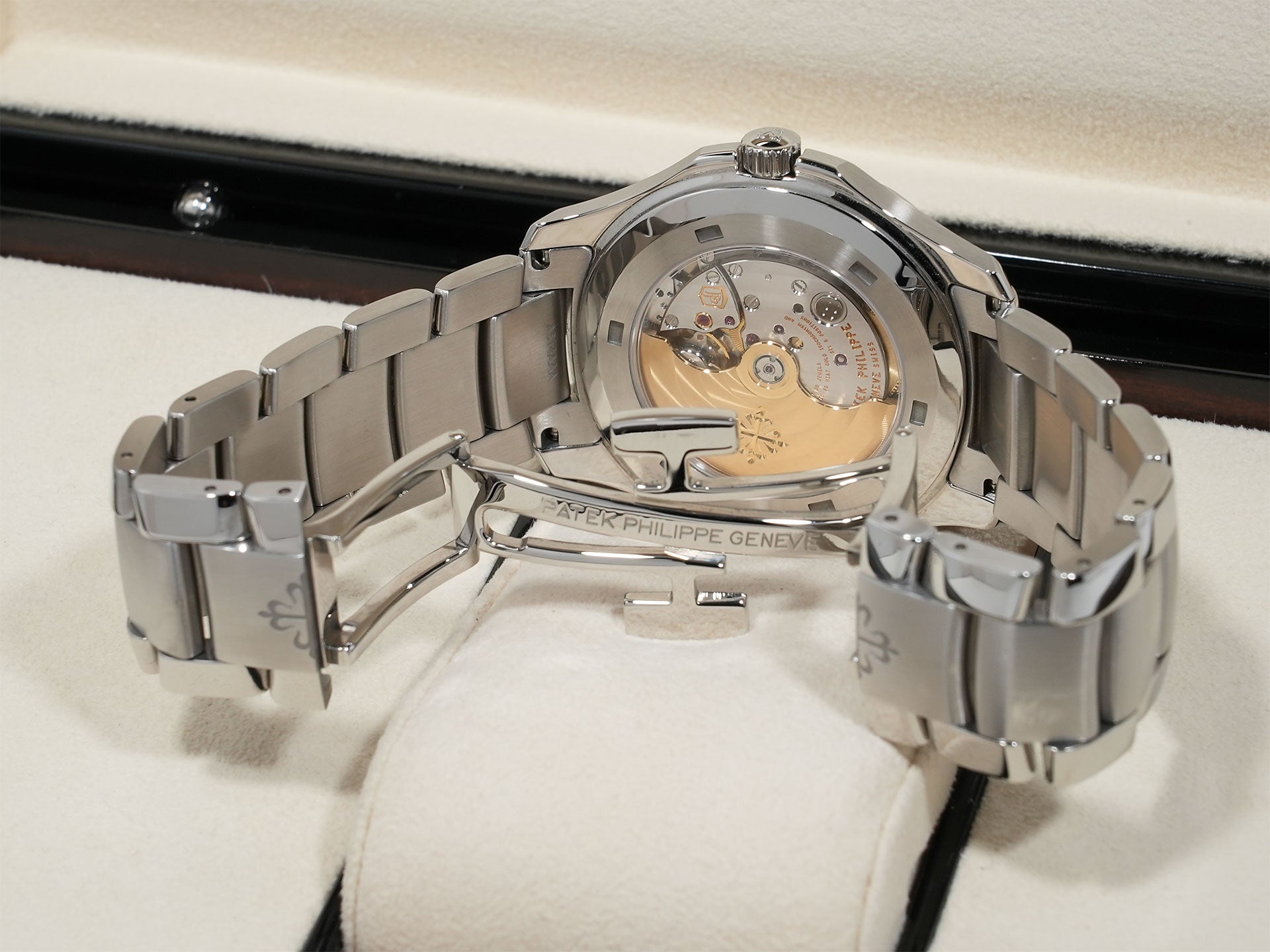 Patek Philippe Aquanaut Extra Large Ref. 5167/1A-001 Stainless Steel Black Dial Excellent Condition 948e85s4