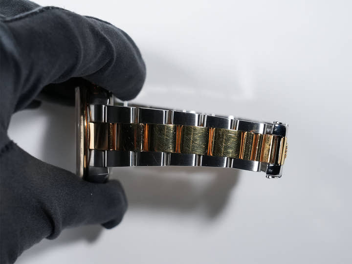 Pre-owned Rolex Daytona El Primero Ref. 16523 Stainless Steel/Yellow Gold Black Dial c5tg8jq9