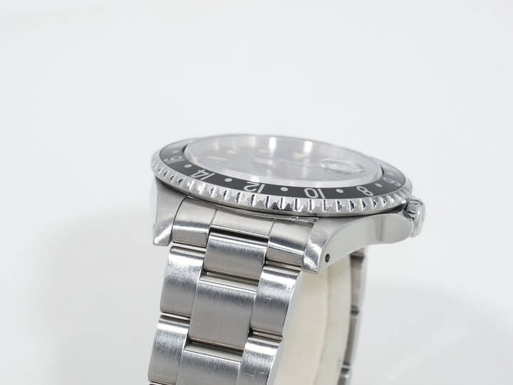 ロレックス GMTマスター Ref.16700 ステンレススチール ブラック文字盤 オイスターブレスレット 中古 pfy6g97o