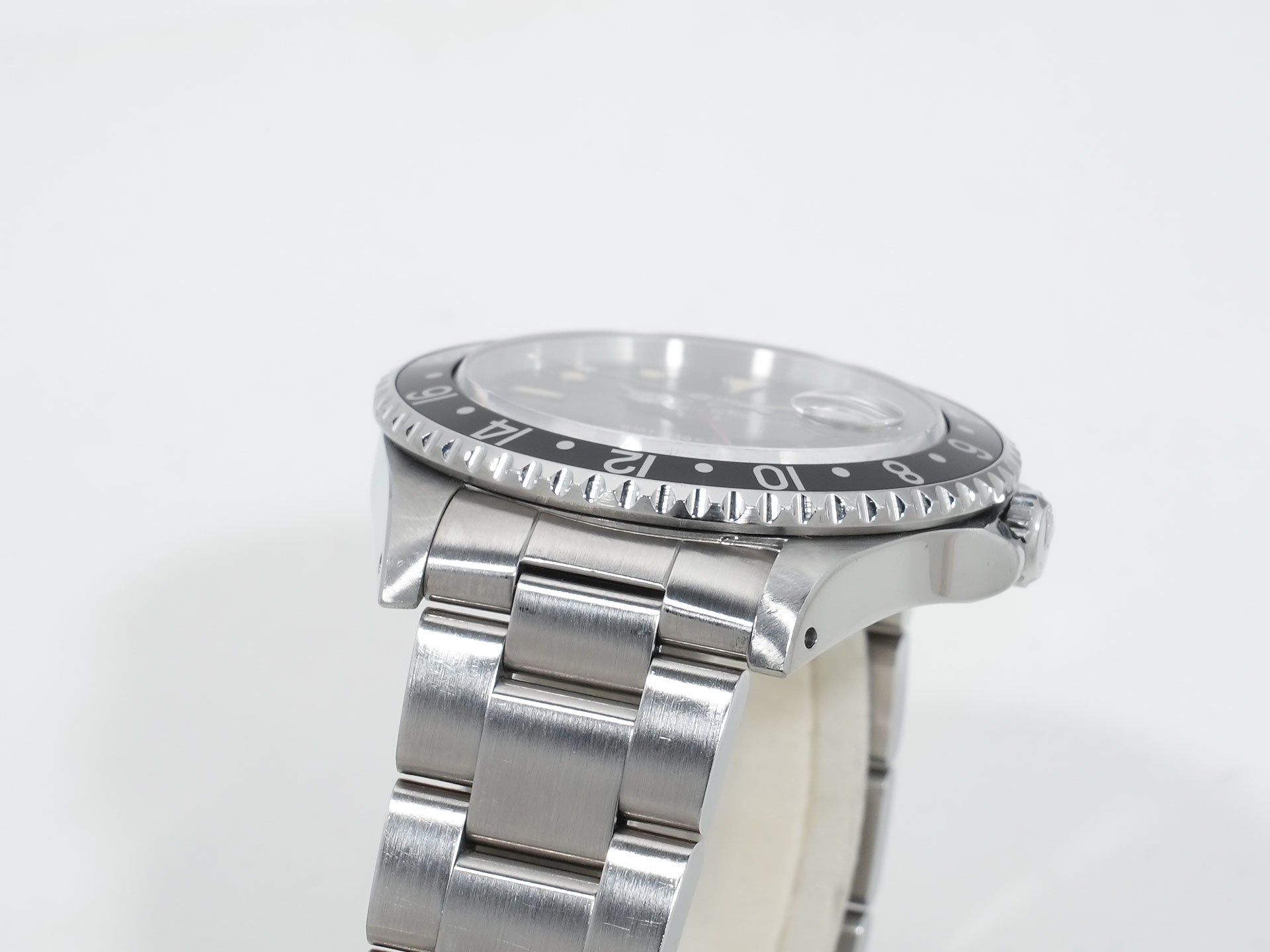 ロレックス GMTマスター Ref.16700 ステンレススチール ブラック文字盤 オイスターブレスレット 中古 pfy6g97o